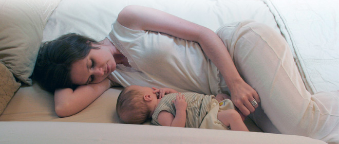 safest way to co sleep with a newborn