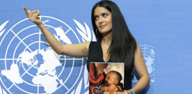 Celebrity Mom: Salma Hayek