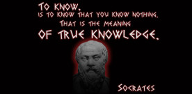 All I Know Is That I Know Nothing