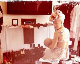 Celebrity Mom: Pink