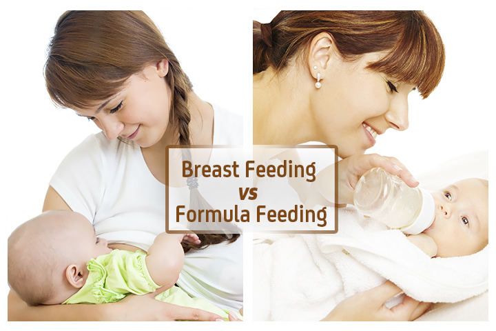 breastfeeding to formula feeding